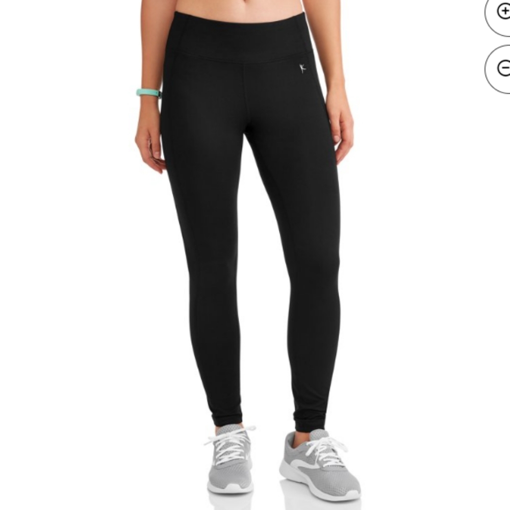 Gray/black slim fit Danskin Now leggings
